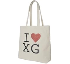 Amazon | [エックスガール] トートバッグ I LOVE XG LOGO CANVAS